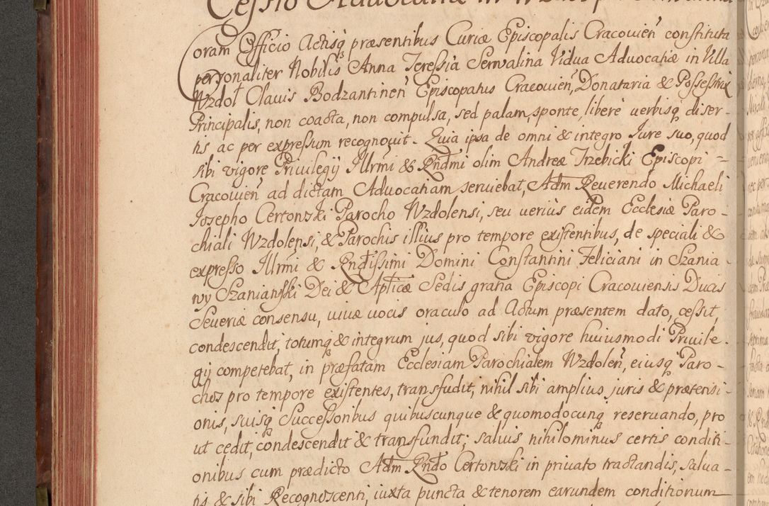 Zdjęcie nr 209 dla obiektu archiwalnego: Acta actorum episcopalium R. D. Constantini Feliciani in Szaniawy Szaniawski, episcopi Cracoviensis, ducis Severiae per annos 1720 - 1723 conscripta. Volumen I