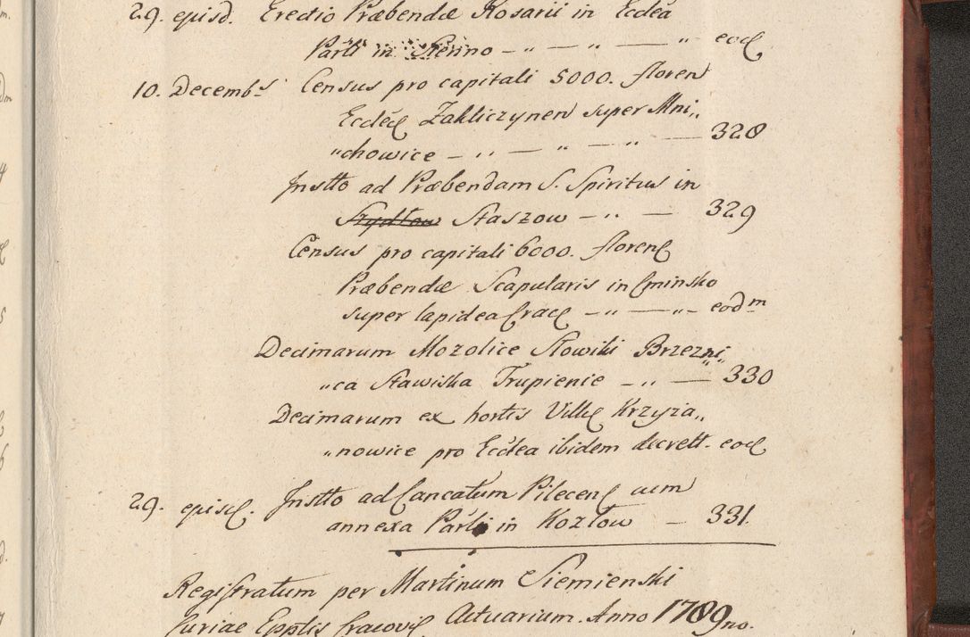 Zdjęcie nr 706 dla obiektu archiwalnego: Acta actorum episcopalium R. D. Constantini Feliciani in Szaniawy Szaniawski, episcopi Cracoviensis, ducis Severiae per annos 1720 - 1723 conscripta. Volumen I