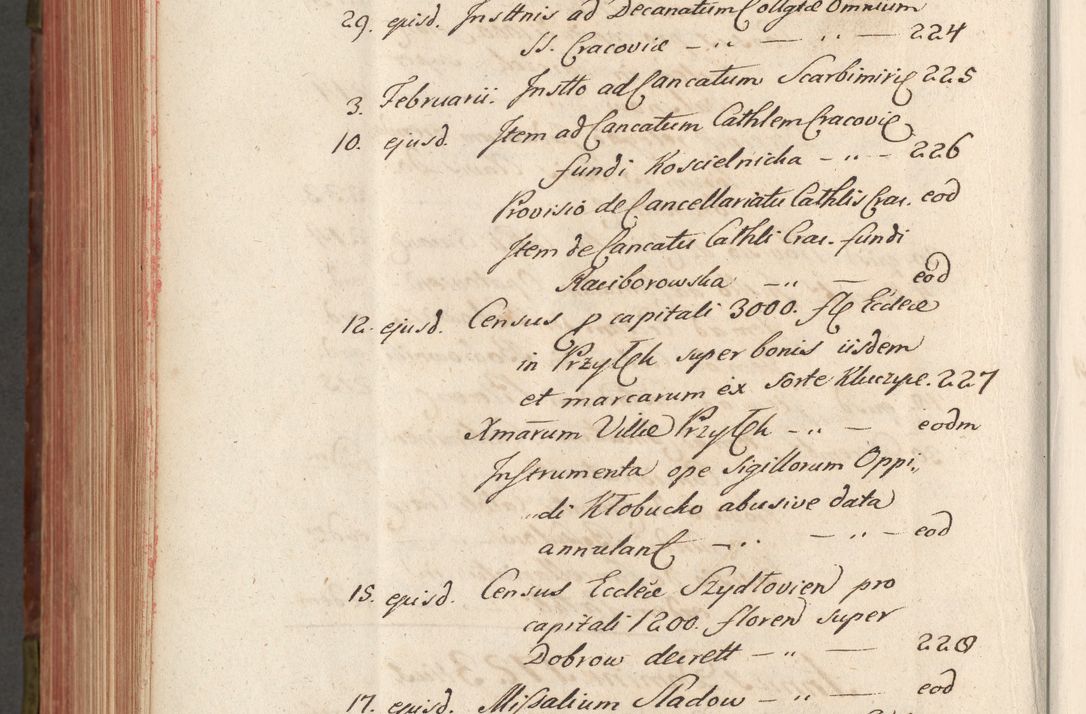 Zdjęcie nr 699 dla obiektu archiwalnego: Acta actorum episcopalium R. D. Constantini Feliciani in Szaniawy Szaniawski, episcopi Cracoviensis, ducis Severiae per annos 1720 - 1723 conscripta. Volumen I