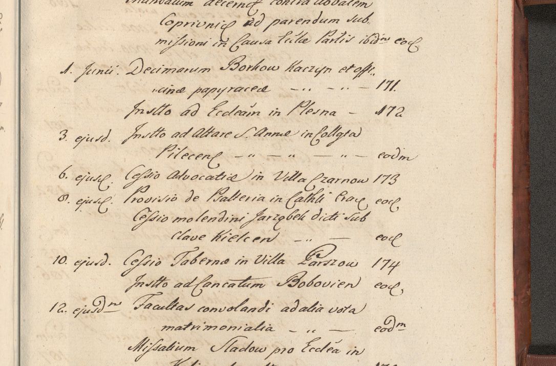 Zdjęcie nr 694 dla obiektu archiwalnego: Acta actorum episcopalium R. D. Constantini Feliciani in Szaniawy Szaniawski, episcopi Cracoviensis, ducis Severiae per annos 1720 - 1723 conscripta. Volumen I