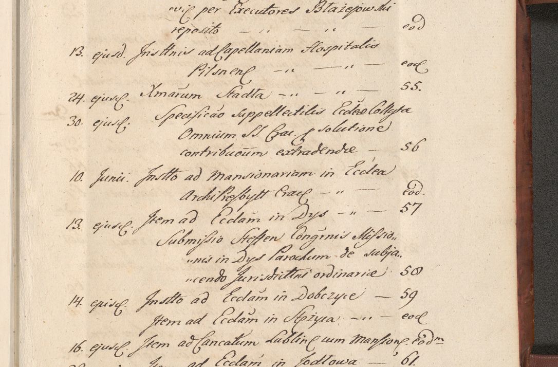 Zdjęcie nr 686 dla obiektu archiwalnego: Acta actorum episcopalium R. D. Constantini Feliciani in Szaniawy Szaniawski, episcopi Cracoviensis, ducis Severiae per annos 1720 - 1723 conscripta. Volumen I