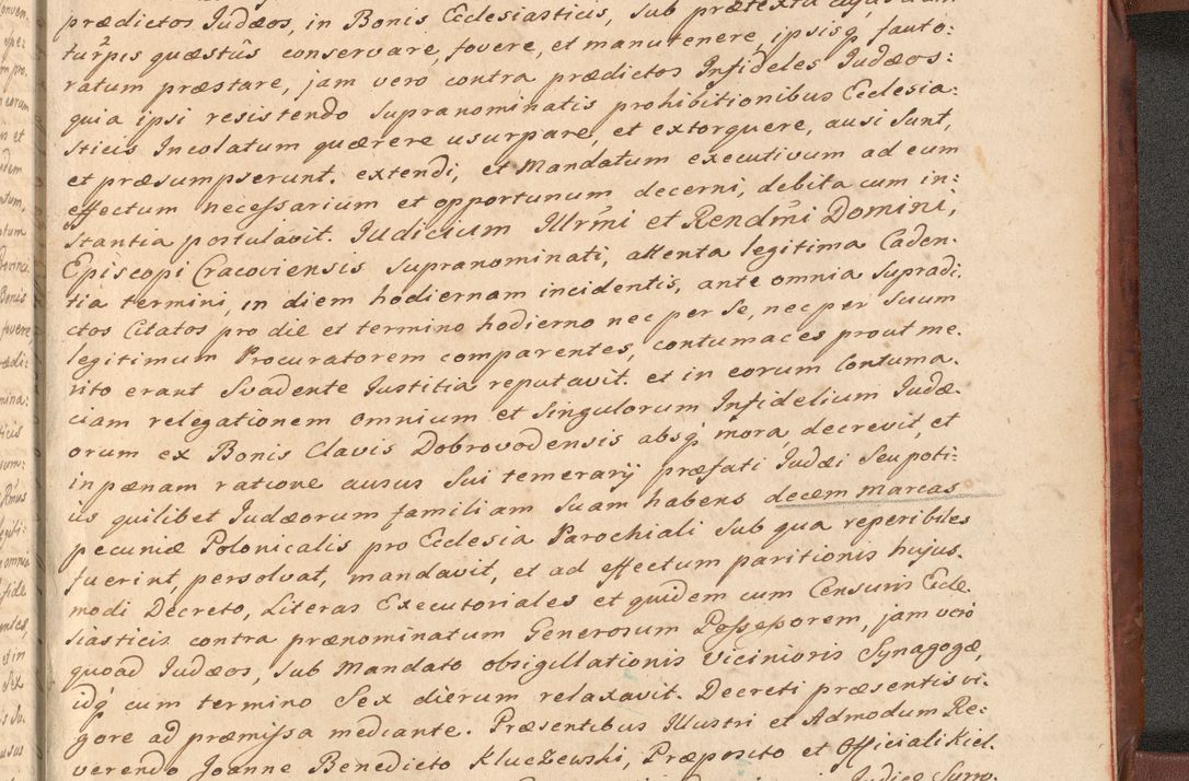 Zdjęcie nr 680 dla obiektu archiwalnego: Acta actorum episcopalium R. D. Constantini Feliciani in Szaniawy Szaniawski, episcopi Cracoviensis, ducis Severiae per annos 1720 - 1723 conscripta. Volumen I
