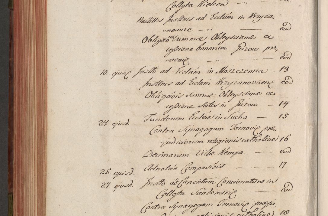 Zdjęcie nr 683 dla obiektu archiwalnego: Acta actorum episcopalium R. D. Constantini Feliciani in Szaniawy Szaniawski, episcopi Cracoviensis, ducis Severiae per annos 1720 - 1723 conscripta. Volumen I