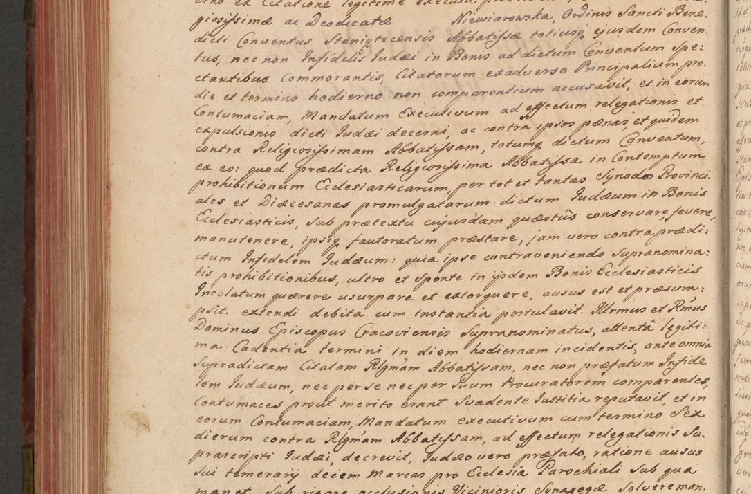Zdjęcie nr 679 dla obiektu archiwalnego: Acta actorum episcopalium R. D. Constantini Feliciani in Szaniawy Szaniawski, episcopi Cracoviensis, ducis Severiae per annos 1720 - 1723 conscripta. Volumen I