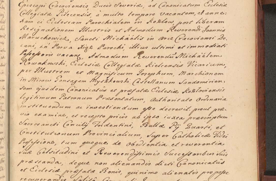 Zdjęcie nr 674 dla obiektu archiwalnego: Acta actorum episcopalium R. D. Constantini Feliciani in Szaniawy Szaniawski, episcopi Cracoviensis, ducis Severiae per annos 1720 - 1723 conscripta. Volumen I