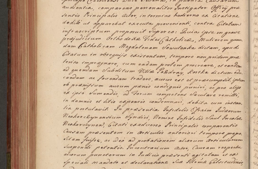Zdjęcie nr 675 dla obiektu archiwalnego: Acta actorum episcopalium R. D. Constantini Feliciani in Szaniawy Szaniawski, episcopi Cracoviensis, ducis Severiae per annos 1720 - 1723 conscripta. Volumen I