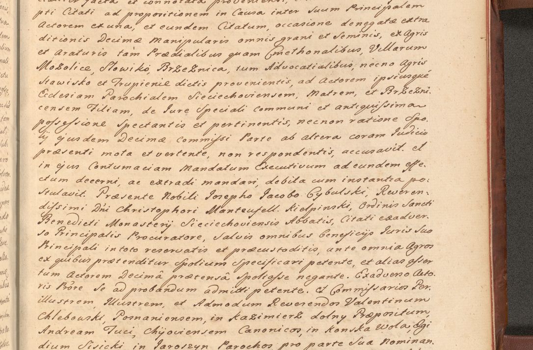 Zdjęcie nr 672 dla obiektu archiwalnego: Acta actorum episcopalium R. D. Constantini Feliciani in Szaniawy Szaniawski, episcopi Cracoviensis, ducis Severiae per annos 1720 - 1723 conscripta. Volumen I