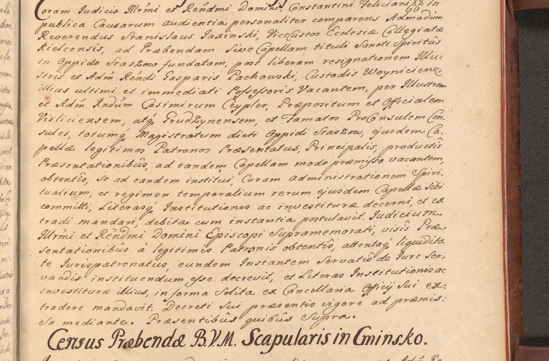 Zdjęcie nr 670 dla obiektu archiwalnego: Acta actorum episcopalium R. D. Constantini Feliciani in Szaniawy Szaniawski, episcopi Cracoviensis, ducis Severiae per annos 1720 - 1723 conscripta. Volumen I