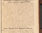 Zdjęcie nr 670 dla obiektu archiwalnego: Acta actorum episcopalium R. D. Constantini Feliciani in Szaniawy Szaniawski, episcopi Cracoviensis, ducis Severiae per annos 1720 - 1723 conscripta. Volumen I