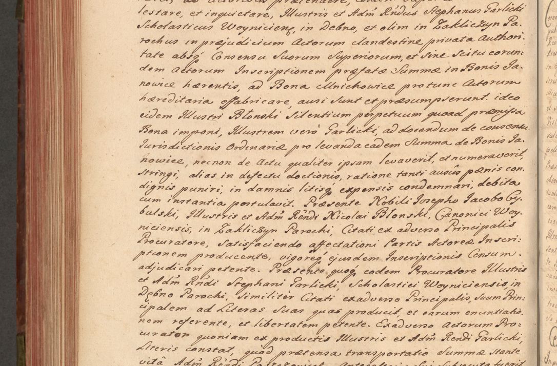 Zdjęcie nr 669 dla obiektu archiwalnego: Acta actorum episcopalium R. D. Constantini Feliciani in Szaniawy Szaniawski, episcopi Cracoviensis, ducis Severiae per annos 1720 - 1723 conscripta. Volumen I