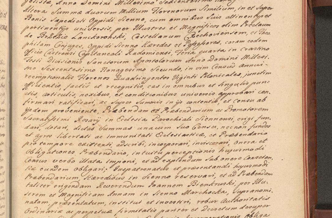 Zdjęcie nr 662 dla obiektu archiwalnego: Acta actorum episcopalium R. D. Constantini Feliciani in Szaniawy Szaniawski, episcopi Cracoviensis, ducis Severiae per annos 1720 - 1723 conscripta. Volumen I