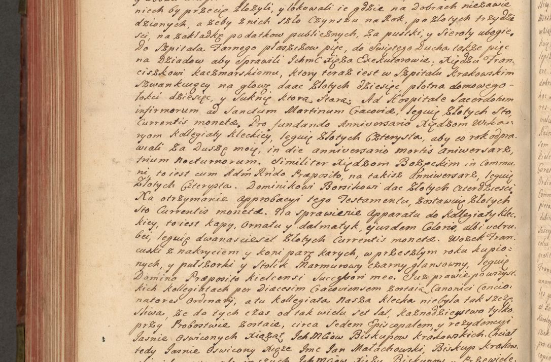 Zdjęcie nr 655 dla obiektu archiwalnego: Acta actorum episcopalium R. D. Constantini Feliciani in Szaniawy Szaniawski, episcopi Cracoviensis, ducis Severiae per annos 1720 - 1723 conscripta. Volumen I