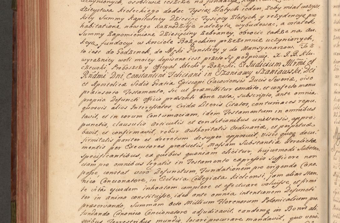 Zdjęcie nr 657 dla obiektu archiwalnego: Acta actorum episcopalium R. D. Constantini Feliciani in Szaniawy Szaniawski, episcopi Cracoviensis, ducis Severiae per annos 1720 - 1723 conscripta. Volumen I