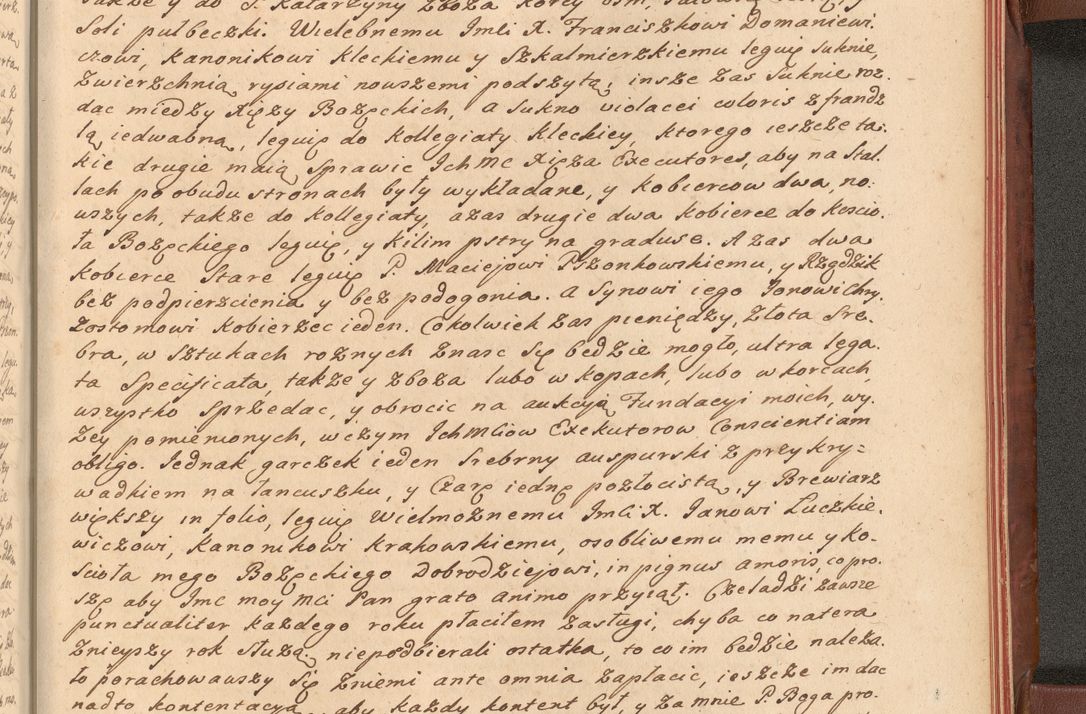 Zdjęcie nr 654 dla obiektu archiwalnego: Acta actorum episcopalium R. D. Constantini Feliciani in Szaniawy Szaniawski, episcopi Cracoviensis, ducis Severiae per annos 1720 - 1723 conscripta. Volumen I