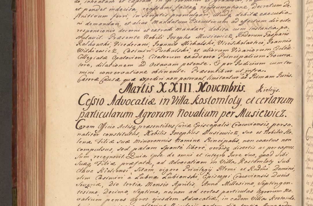 Zdjęcie nr 647 dla obiektu archiwalnego: Acta actorum episcopalium R. D. Constantini Feliciani in Szaniawy Szaniawski, episcopi Cracoviensis, ducis Severiae per annos 1720 - 1723 conscripta. Volumen I