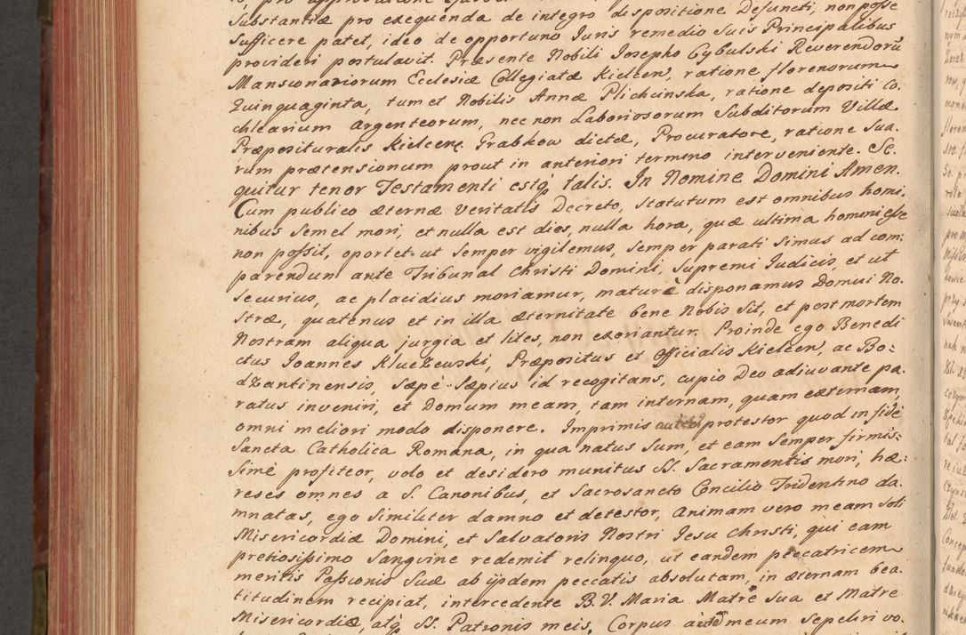 Zdjęcie nr 649 dla obiektu archiwalnego: Acta actorum episcopalium R. D. Constantini Feliciani in Szaniawy Szaniawski, episcopi Cracoviensis, ducis Severiae per annos 1720 - 1723 conscripta. Volumen I
