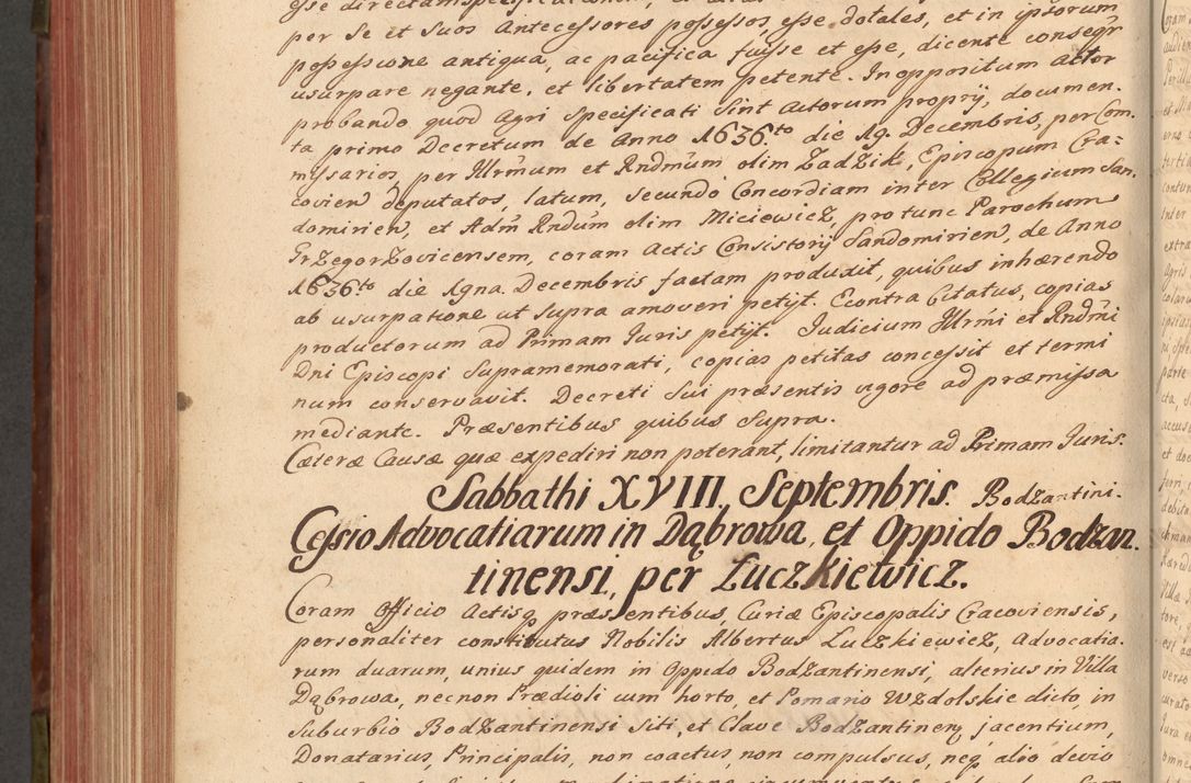 Zdjęcie nr 631 dla obiektu archiwalnego: Acta actorum episcopalium R. D. Constantini Feliciani in Szaniawy Szaniawski, episcopi Cracoviensis, ducis Severiae per annos 1720 - 1723 conscripta. Volumen I