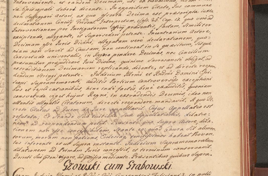 Zdjęcie nr 630 dla obiektu archiwalnego: Acta actorum episcopalium R. D. Constantini Feliciani in Szaniawy Szaniawski, episcopi Cracoviensis, ducis Severiae per annos 1720 - 1723 conscripta. Volumen I