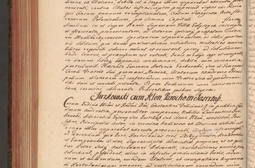 Zdjęcie nr 625 dla obiektu archiwalnego: Acta actorum episcopalium R. D. Constantini Feliciani in Szaniawy Szaniawski, episcopi Cracoviensis, ducis Severiae per annos 1720 - 1723 conscripta. Volumen I