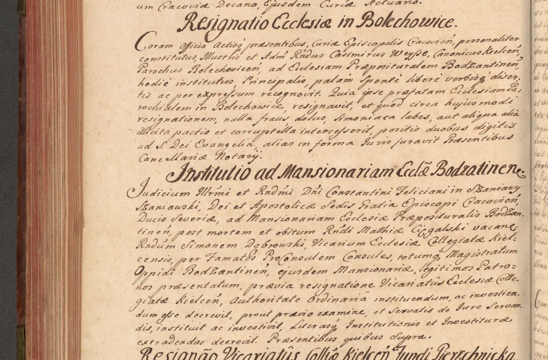 Zdjęcie nr 623 dla obiektu archiwalnego: Acta actorum episcopalium R. D. Constantini Feliciani in Szaniawy Szaniawski, episcopi Cracoviensis, ducis Severiae per annos 1720 - 1723 conscripta. Volumen I
