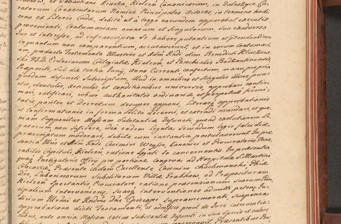 Zdjęcie nr 622 dla obiektu archiwalnego: Acta actorum episcopalium R. D. Constantini Feliciani in Szaniawy Szaniawski, episcopi Cracoviensis, ducis Severiae per annos 1720 - 1723 conscripta. Volumen I