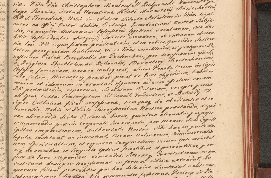 Zdjęcie nr 620 dla obiektu archiwalnego: Acta actorum episcopalium R. D. Constantini Feliciani in Szaniawy Szaniawski, episcopi Cracoviensis, ducis Severiae per annos 1720 - 1723 conscripta. Volumen I