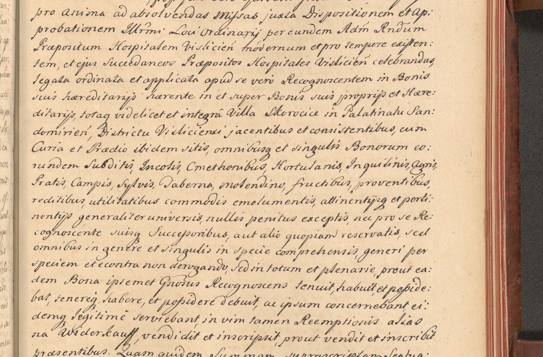 Zdjęcie nr 610 dla obiektu archiwalnego: Acta actorum episcopalium R. D. Constantini Feliciani in Szaniawy Szaniawski, episcopi Cracoviensis, ducis Severiae per annos 1720 - 1723 conscripta. Volumen I
