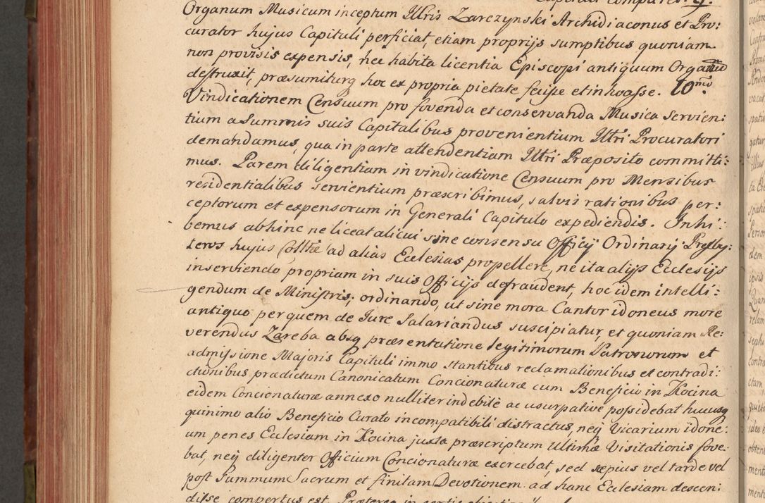 Zdjęcie nr 595 dla obiektu archiwalnego: Acta actorum episcopalium R. D. Constantini Feliciani in Szaniawy Szaniawski, episcopi Cracoviensis, ducis Severiae per annos 1720 - 1723 conscripta. Volumen I