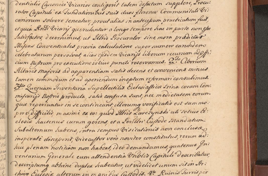 Zdjęcie nr 594 dla obiektu archiwalnego: Acta actorum episcopalium R. D. Constantini Feliciani in Szaniawy Szaniawski, episcopi Cracoviensis, ducis Severiae per annos 1720 - 1723 conscripta. Volumen I