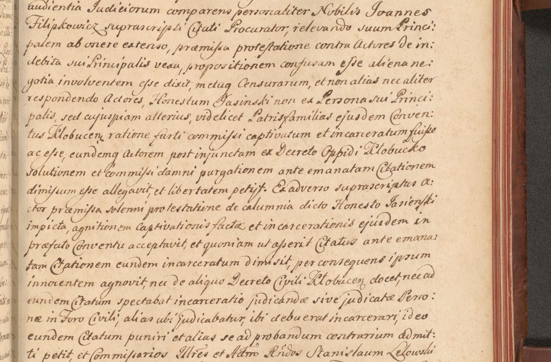 Zdjęcie nr 582 dla obiektu archiwalnego: Acta actorum episcopalium R. D. Constantini Feliciani in Szaniawy Szaniawski, episcopi Cracoviensis, ducis Severiae per annos 1720 - 1723 conscripta. Volumen I