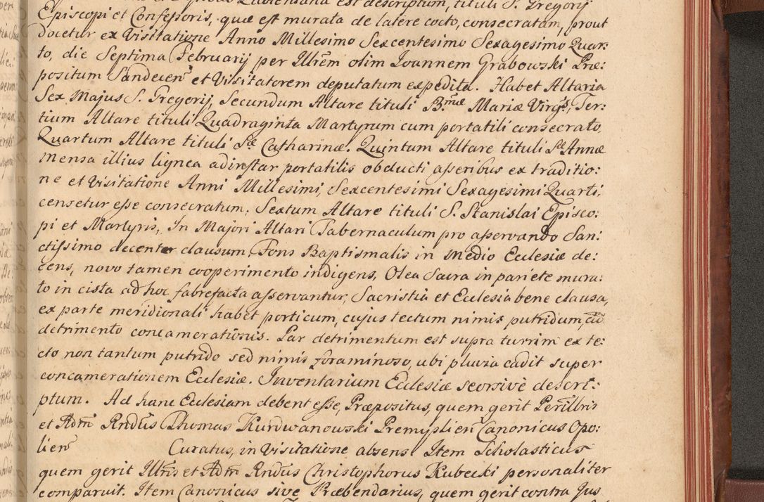 Zdjęcie nr 584 dla obiektu archiwalnego: Acta actorum episcopalium R. D. Constantini Feliciani in Szaniawy Szaniawski, episcopi Cracoviensis, ducis Severiae per annos 1720 - 1723 conscripta. Volumen I