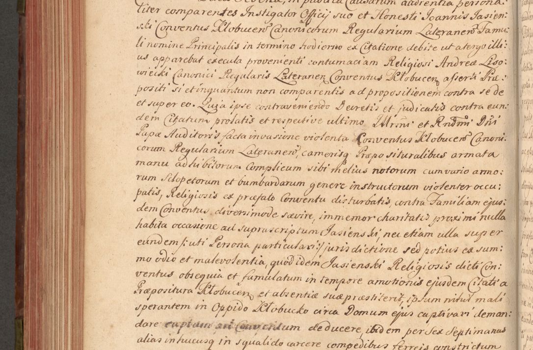 Zdjęcie nr 581 dla obiektu archiwalnego: Acta actorum episcopalium R. D. Constantini Feliciani in Szaniawy Szaniawski, episcopi Cracoviensis, ducis Severiae per annos 1720 - 1723 conscripta. Volumen I