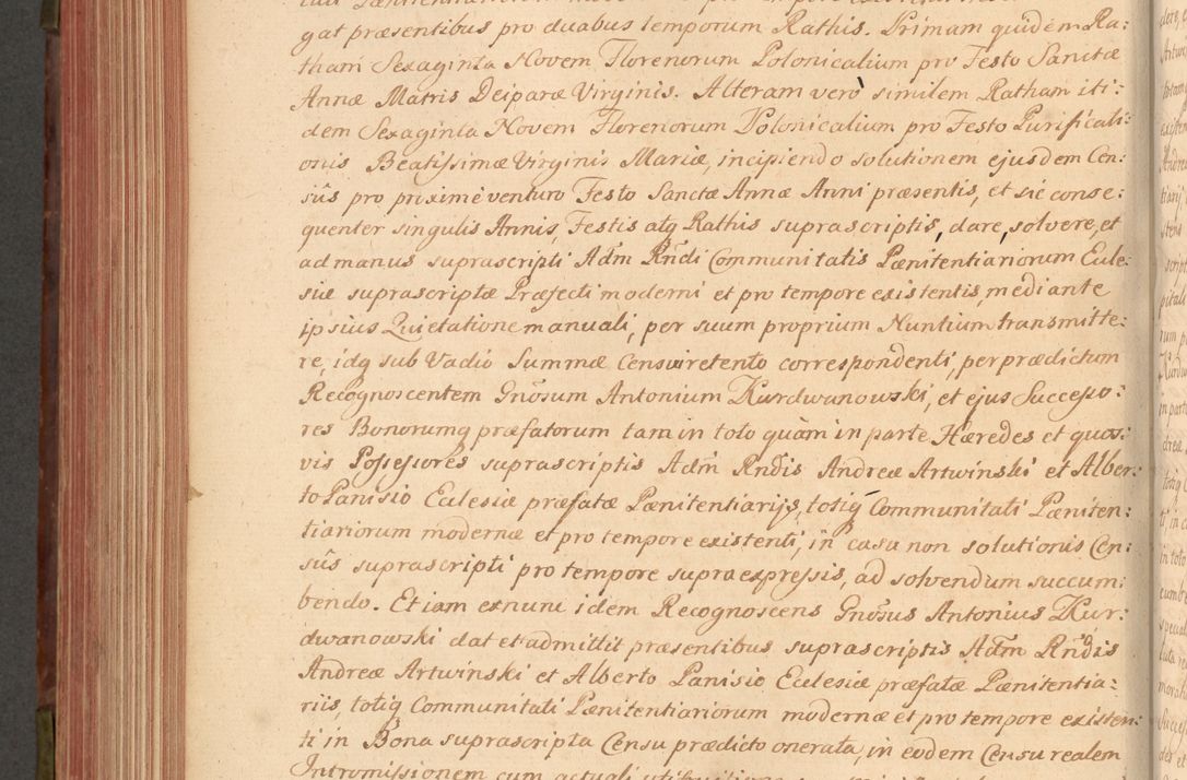 Zdjęcie nr 573 dla obiektu archiwalnego: Acta actorum episcopalium R. D. Constantini Feliciani in Szaniawy Szaniawski, episcopi Cracoviensis, ducis Severiae per annos 1720 - 1723 conscripta. Volumen I