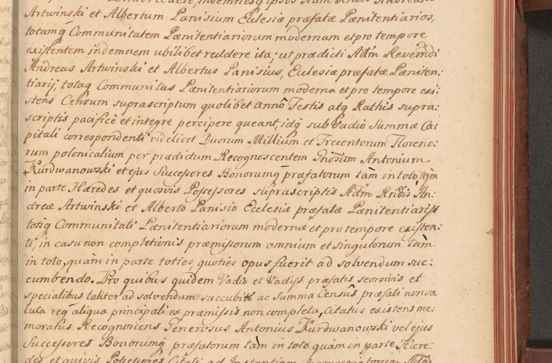 Zdjęcie nr 574 dla obiektu archiwalnego: Acta actorum episcopalium R. D. Constantini Feliciani in Szaniawy Szaniawski, episcopi Cracoviensis, ducis Severiae per annos 1720 - 1723 conscripta. Volumen I