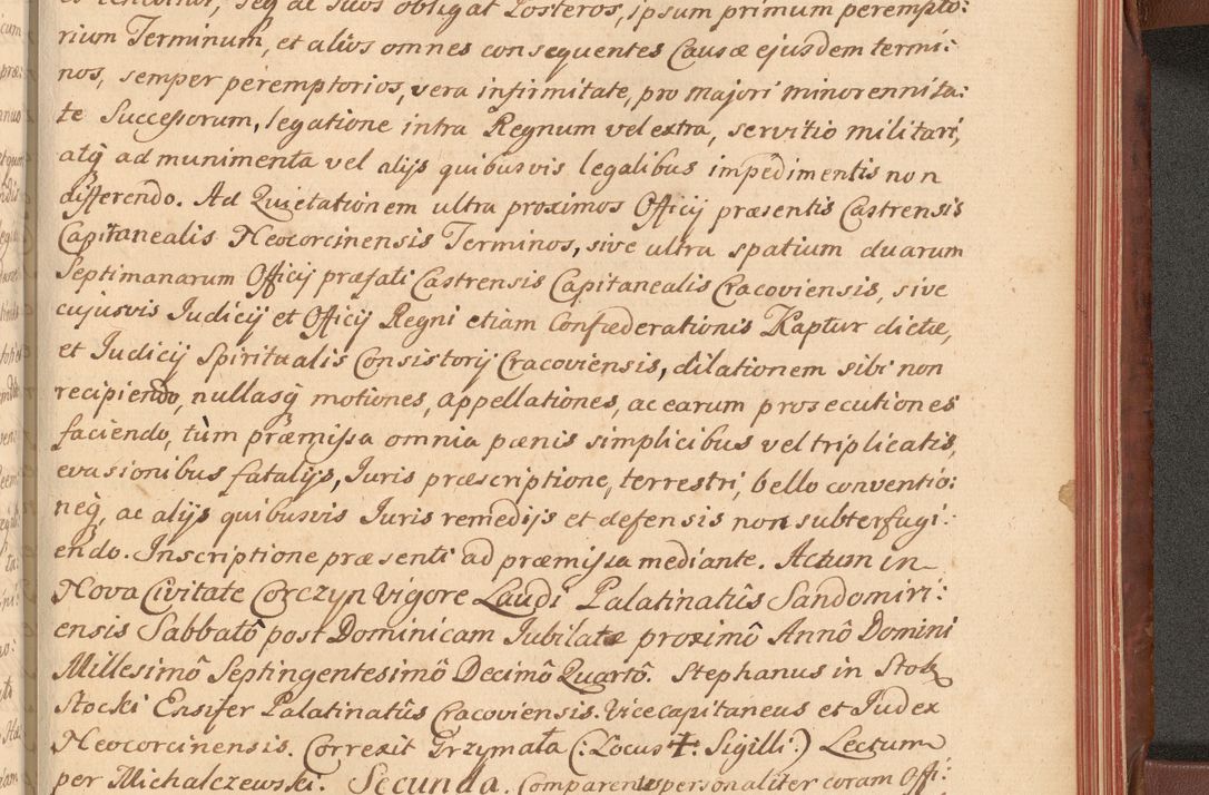 Zdjęcie nr 570 dla obiektu archiwalnego: Acta actorum episcopalium R. D. Constantini Feliciani in Szaniawy Szaniawski, episcopi Cracoviensis, ducis Severiae per annos 1720 - 1723 conscripta. Volumen I