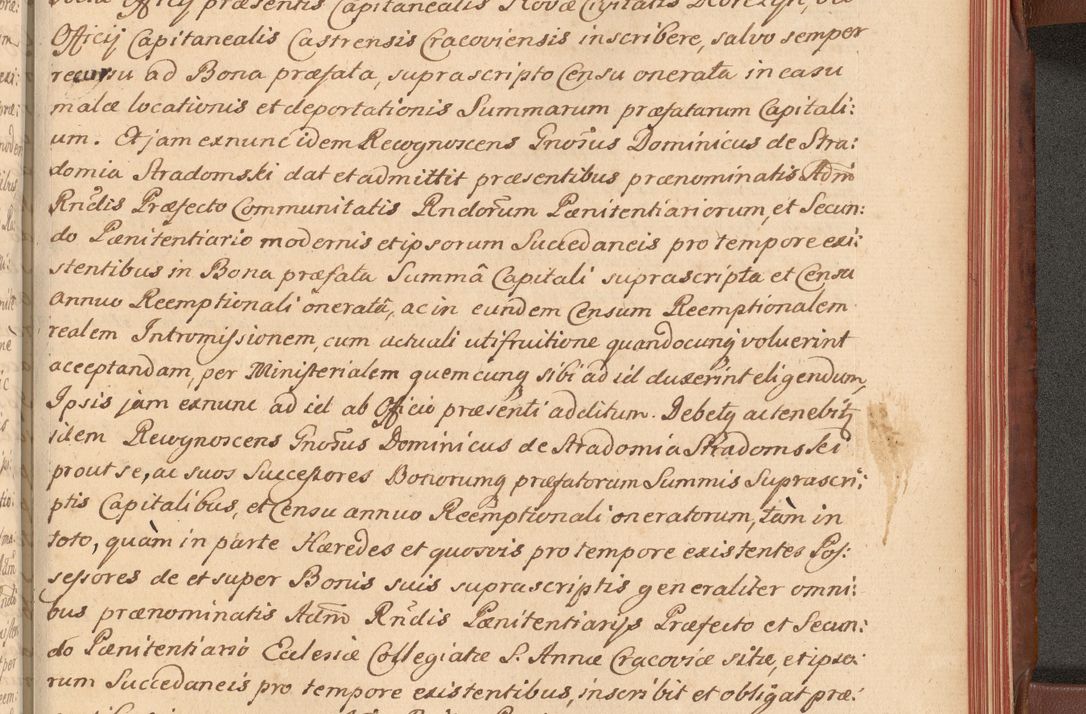 Zdjęcie nr 568 dla obiektu archiwalnego: Acta actorum episcopalium R. D. Constantini Feliciani in Szaniawy Szaniawski, episcopi Cracoviensis, ducis Severiae per annos 1720 - 1723 conscripta. Volumen I