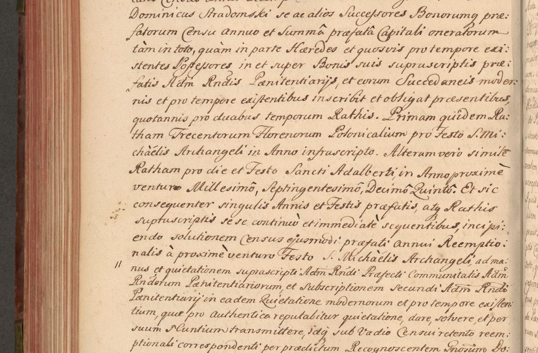 Zdjęcie nr 567 dla obiektu archiwalnego: Acta actorum episcopalium R. D. Constantini Feliciani in Szaniawy Szaniawski, episcopi Cracoviensis, ducis Severiae per annos 1720 - 1723 conscripta. Volumen I