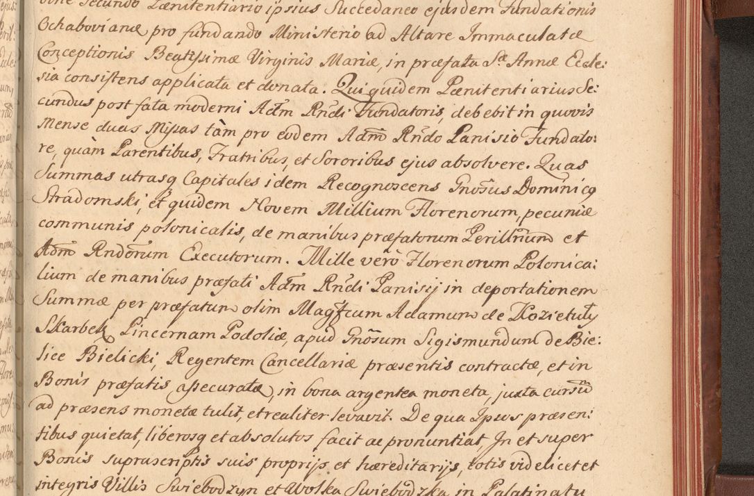 Zdjęcie nr 566 dla obiektu archiwalnego: Acta actorum episcopalium R. D. Constantini Feliciani in Szaniawy Szaniawski, episcopi Cracoviensis, ducis Severiae per annos 1720 - 1723 conscripta. Volumen I