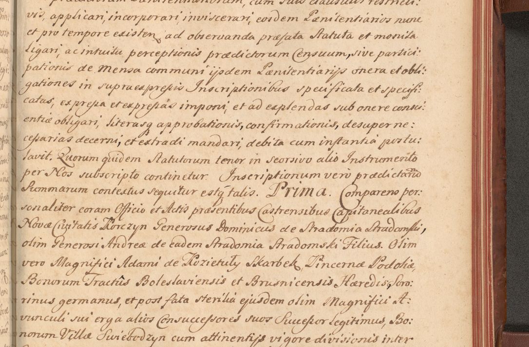 Zdjęcie nr 564 dla obiektu archiwalnego: Acta actorum episcopalium R. D. Constantini Feliciani in Szaniawy Szaniawski, episcopi Cracoviensis, ducis Severiae per annos 1720 - 1723 conscripta. Volumen I