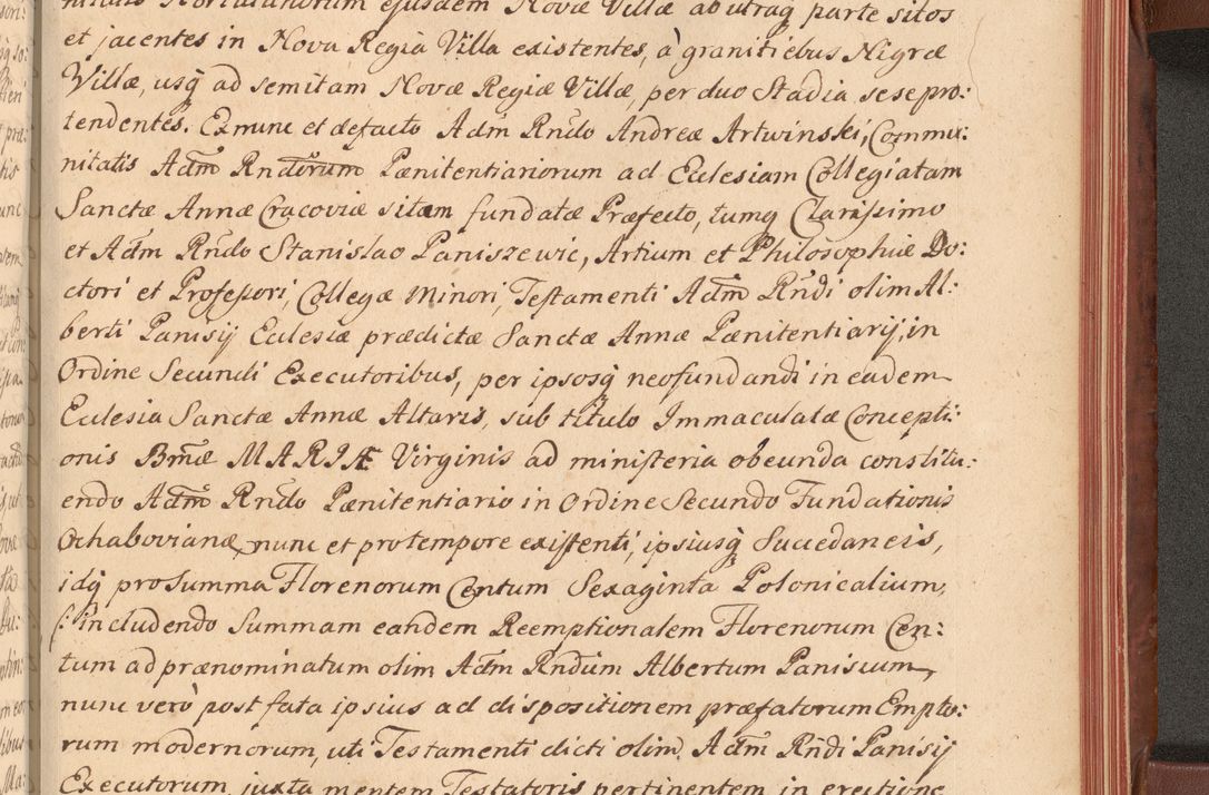 Zdjęcie nr 556 dla obiektu archiwalnego: Acta actorum episcopalium R. D. Constantini Feliciani in Szaniawy Szaniawski, episcopi Cracoviensis, ducis Severiae per annos 1720 - 1723 conscripta. Volumen I