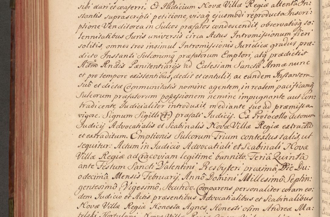 Zdjęcie nr 555 dla obiektu archiwalnego: Acta actorum episcopalium R. D. Constantini Feliciani in Szaniawy Szaniawski, episcopi Cracoviensis, ducis Severiae per annos 1720 - 1723 conscripta. Volumen I