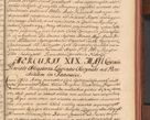 Zdjęcie nr 544 dla obiektu archiwalnego: Acta actorum episcopalium R. D. Constantini Feliciani in Szaniawy Szaniawski, episcopi Cracoviensis, ducis Severiae per annos 1720 - 1723 conscripta. Volumen I