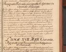 Zdjęcie nr 542 dla obiektu archiwalnego: Acta actorum episcopalium R. D. Constantini Feliciani in Szaniawy Szaniawski, episcopi Cracoviensis, ducis Severiae per annos 1720 - 1723 conscripta. Volumen I
