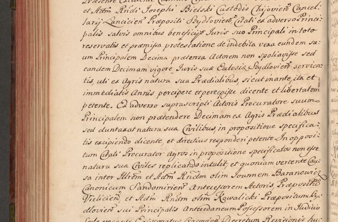 Zdjęcie nr 537 dla obiektu archiwalnego: Acta actorum episcopalium R. D. Constantini Feliciani in Szaniawy Szaniawski, episcopi Cracoviensis, ducis Severiae per annos 1720 - 1723 conscripta. Volumen I