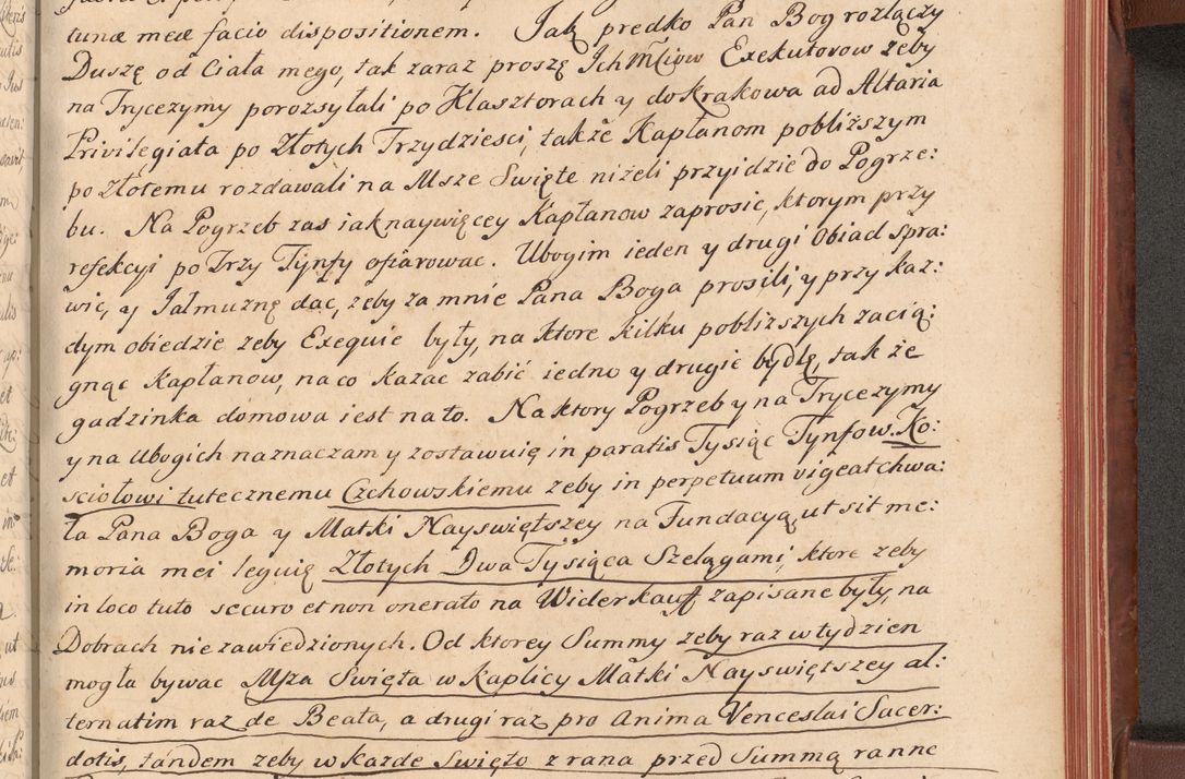 Zdjęcie nr 534 dla obiektu archiwalnego: Acta actorum episcopalium R. D. Constantini Feliciani in Szaniawy Szaniawski, episcopi Cracoviensis, ducis Severiae per annos 1720 - 1723 conscripta. Volumen I