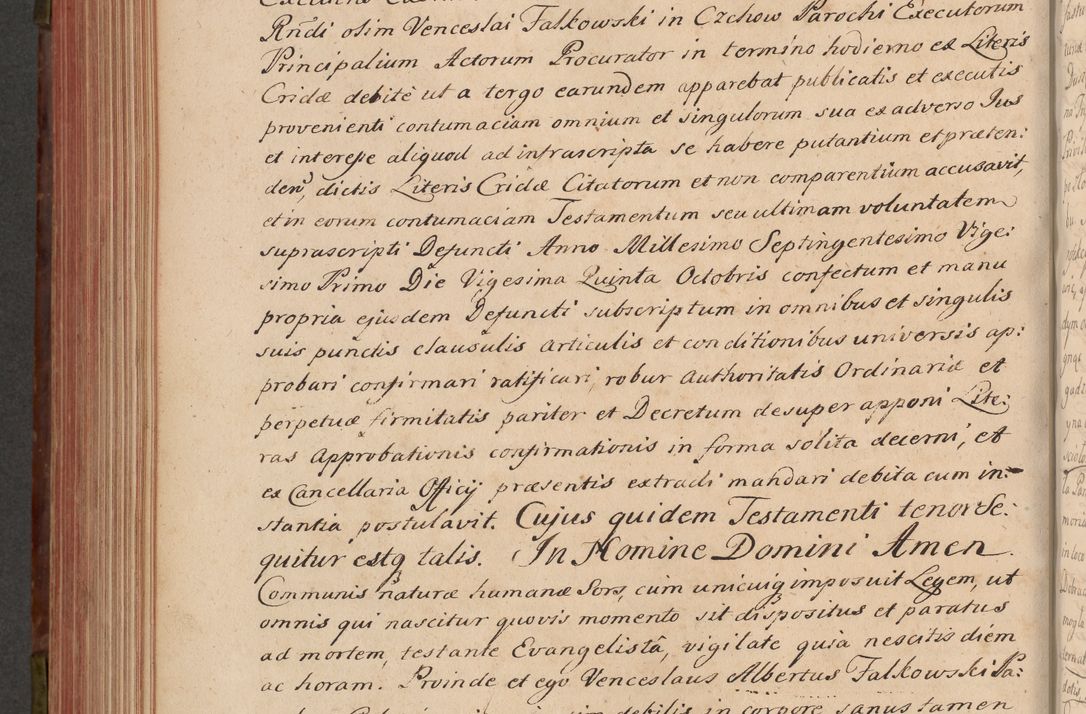 Zdjęcie nr 533 dla obiektu archiwalnego: Acta actorum episcopalium R. D. Constantini Feliciani in Szaniawy Szaniawski, episcopi Cracoviensis, ducis Severiae per annos 1720 - 1723 conscripta. Volumen I