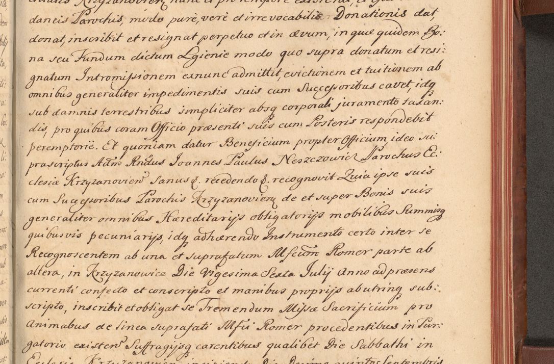 Zdjęcie nr 526 dla obiektu archiwalnego: Acta actorum episcopalium R. D. Constantini Feliciani in Szaniawy Szaniawski, episcopi Cracoviensis, ducis Severiae per annos 1720 - 1723 conscripta. Volumen I