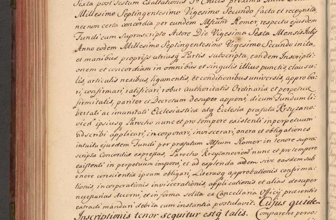 Zdjęcie nr 525 dla obiektu archiwalnego: Acta actorum episcopalium R. D. Constantini Feliciani in Szaniawy Szaniawski, episcopi Cracoviensis, ducis Severiae per annos 1720 - 1723 conscripta. Volumen I