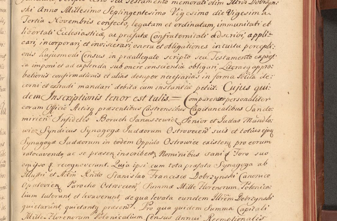 Zdjęcie nr 516 dla obiektu archiwalnego: Acta actorum episcopalium R. D. Constantini Feliciani in Szaniawy Szaniawski, episcopi Cracoviensis, ducis Severiae per annos 1720 - 1723 conscripta. Volumen I