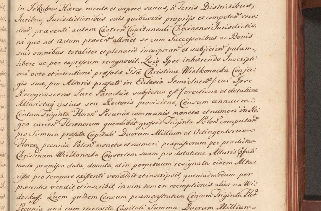 Zdjęcie nr 510 dla obiektu archiwalnego: Acta actorum episcopalium R. D. Constantini Feliciani in Szaniawy Szaniawski, episcopi Cracoviensis, ducis Severiae per annos 1720 - 1723 conscripta. Volumen I